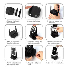 Load image into Gallery viewer, Desk Walking Swing Shaker Mobile Phone Stand Holder Pedometer Brush Stepper For Phone Wiggler Counter For iPhone Samsung Xiaomi
