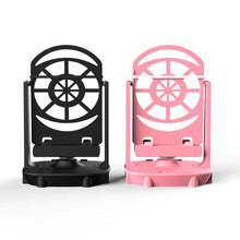 Load image into Gallery viewer, Desk Walking Swing Shaker Mobile Phone Stand Holder Pedometer Brush Stepper For Phone Wiggler Counter For iPhone Samsung Xiaomi
