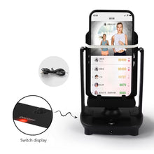 Load image into Gallery viewer, Desk Walking Swing Shaker Mobile Phone Stand Holder Pedometer Brush Stepper For Phone Wiggler Counter For iPhone Samsung Xiaomi
