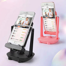 Load image into Gallery viewer, Desk Walking Swing Shaker Mobile Phone Stand Holder Pedometer Brush Stepper For Phone Wiggler Counter For iPhone Samsung Xiaomi
