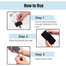 Load image into Gallery viewer, Adjustable Phone Strap With Zippered Pouch Fashion Mobile Phone Lanyard Crossbody With Wallet Anti-lost Lanyard
