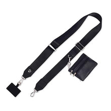 Load image into Gallery viewer, Adjustable Phone Strap With Zippered Pouch Fashion Mobile Phone Lanyard Crossbody With Wallet Anti-lost Lanyard
