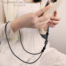 Load image into Gallery viewer, Long Mobile Phone Lanyard Necklace Dual-use Lanyard Cell Phone Wrist Hand Strap Cord Smartphone Shoulder Phone Chain Key Strap
