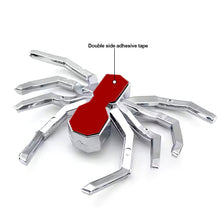 Load image into Gallery viewer, 3D Creative Car Motorcycle Spider Design Decal Automotive Scratch Sticker Decoration
