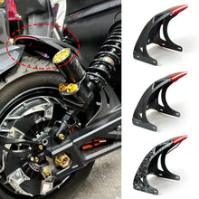 Load image into Gallery viewer, Motorcycle Front Fender Mudguard Extension Splash Pad Modified Accessory with Light for NIU UQI Ninebot SP1 Style Rear Splash Guard
