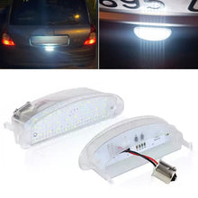 Load image into Gallery viewer, LED Car Number License Plate Light Lamp DC 12V 18W 18SMD 1156 Light for Renault Clio Twigo Zlio
