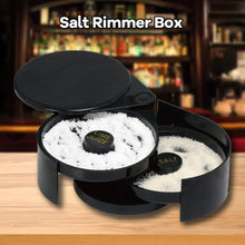 Load image into Gallery viewer, 3 Tier Rotating Salt Rimmer Box Mixing Salt Sugar Rim Box Salt Sticking Device Juice Cocktail Seasoning Rimmers Bartender Bar Accessories
