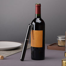 Load image into Gallery viewer, 2in1 Portable Air Pump Wine Bottle Opener with Foil Cutter Wine Corkscrew Wine Air Pressure Corkscrew Cork Remover
