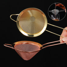 Load image into Gallery viewer, Rustproof Skull And Gear Wheel Bar Strainer Sprung Cocktail Strainer Stainless Steel Deluxe Strainer Bar Tools Professional Barware
