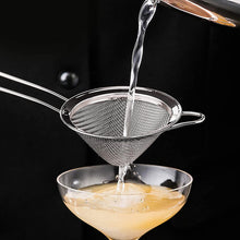 Load image into Gallery viewer, Rustproof Skull And Gear Wheel Bar Strainer Sprung Cocktail Strainer Stainless Steel Deluxe Strainer Bar Tools Professional Barware
