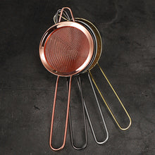 Load image into Gallery viewer, Rustproof Skull And Gear Wheel Bar Strainer Sprung Cocktail Strainer Stainless Steel Deluxe Strainer Bar Tools Professional Barware
