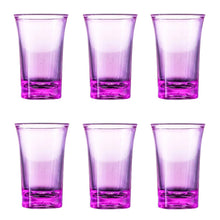 Load image into Gallery viewer, 6Pcs/Set 35ml Plastic Shot Cup Shot Glass Spirits Shot Cup Party Bar Club Drinking Tool Wedding Wine Glasses Cocktail Pint Bullet Vodka Cups
