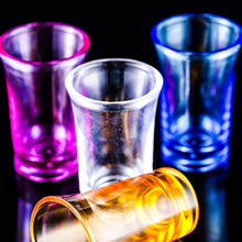 Load image into Gallery viewer, 6Pcs/Set 35ml Plastic Shot Cup Shot Glass Spirits Shot Cup Party Bar Club Drinking Tool Wedding Wine Glasses Cocktail Pint Bullet Vodka Cups
