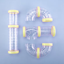 Load image into Gallery viewer, 5.5cm Dia Hamster Toy Maze DIY Remodeled Cage External Tubes Tunnel Set Sports U Pipe Hamster Accessories Pipeline Supplies
