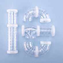 Load image into Gallery viewer, 5.5cm Dia Hamster Toy Maze DIY Remodeled Cage External Tubes Tunnel Set Sports U Pipe Hamster Accessories Pipeline Supplies
