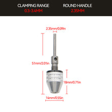 Load image into Gallery viewer, Quick Change Keyless Drill Bit Chuck Hex Shank Adapter Converter Tool Electric Micro Motor Clamp Chuck Grinder Drill Chuck
