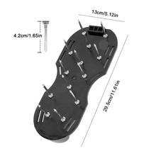 Load image into Gallery viewer, 1 Pair Grass Spiked Gardening Walking Lawn Aerator Sandals Nail Shoes Yard Garden Tool Scarifier Nail Cultivator Soil Scarifiers Shoes

