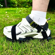 Load image into Gallery viewer, 1 Pair Grass Spiked Gardening Walking Lawn Aerator Sandals Nail Shoes Yard Garden Tool Scarifier Nail Cultivator Soil Scarifiers Shoes
