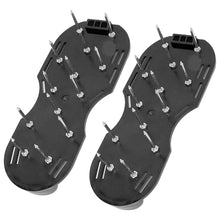 Load image into Gallery viewer, 1 Pair Grass Spiked Gardening Walking Lawn Aerator Sandals Nail Shoes Yard Garden Tool Scarifier Nail Cultivator Soil Scarifiers Shoes
