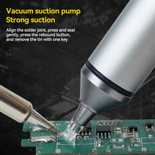 Load image into Gallery viewer, Aluminum Desoldering Pump Suction Tin Gun Soldering Sucker Pen Powerful Vacuum Iron Welding Repair Tool for Electronic Component

