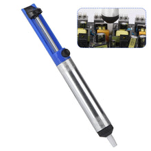 Load image into Gallery viewer, Soldering Sucker Pen Aluminum Metal Desoldering Pump Suction Tin Gun Removal Vacuum Soldering Iron Desolder Hand Welding Tools
