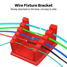 Load image into Gallery viewer, ABS Wire Fixture Bracket Welding Table with Two Large Suction Magnet Bracket Clamp For Motherboard Soldering Wire Clamp
