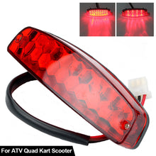 Load image into Gallery viewer, 12v ATV LED Rear Tail Brake Light LED Rear Lights Cafe Racer Indicator Lamp Motorcycle Lighting For Moto Quad Kart Scooter
