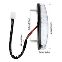 Load image into Gallery viewer, 12v ATV LED Rear Tail Brake Light LED Rear Lights Cafe Racer Indicator Lamp Motorcycle Lighting For Moto Quad Kart Scooter
