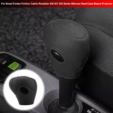 Load image into Gallery viewer, Silicone Car Gear Shift Collar Knob Cover Head Case Sleeve Protector For Smart Fortwo Forfour Cabrio Roadster 450 451 452 Series
