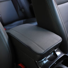 Load image into Gallery viewer, Universal Car Interior Center Console Armrest Pad PU Leather Auto Armrest Console Cover Box Mat Auto Armrests Storage Box Mats
