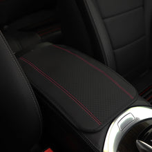 Load image into Gallery viewer, Universal Car Interior Center Console Armrest Pad PU Leather Auto Armrest Console Cover Box Mat Auto Armrests Storage Box Mats

