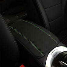 Load image into Gallery viewer, Universal Car Interior Center Console Armrest Pad PU Leather Auto Armrest Console Cover Box Mat Auto Armrests Storage Box Mats
