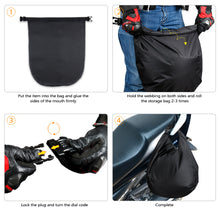 Load image into Gallery viewer, Portable Motorcycle Helmet Storage Bag with Combination Lock Anti-Theft Luggage Storage Bag Rider Travel Motorbike Equipments Bag
