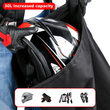 Load image into Gallery viewer, Portable Motorcycle Helmet Storage Bag with Combination Lock Anti-Theft Luggage Storage Bag Rider Travel Motorbike Equipments Bag
