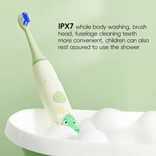 Load image into Gallery viewer, Sonic Soft Hair Children Electric Toothbrush Long Endurance Anti-tooth Cavity USB Charging Automatic Waterproof Oral Care Cartoon Baby Boy Girls Gift

