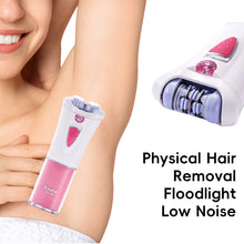 Load image into Gallery viewer, Electric Hair Removal Lady Install Battery Type Pluck Out Hairs Device Bikini Trimmer Face Shavers for Underarms Legs Ladies Body Trimmer
