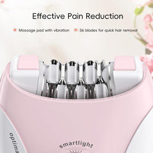 Load image into Gallery viewer, Electric Hair Removal Device Portable Home Epilator for Women Man Hair Remover With Light For Armpits And Legs Body Hair Travel
