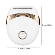 Load image into Gallery viewer, USB Charging/Battery Electric Hair Remover Shaver Painless Effective Full Body Bikini Privates Face Armpit Hair Arms Mini Portable Gift For Women
