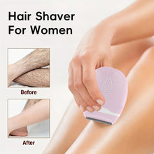 Load image into Gallery viewer, Portable Electric Epilator 3IN1 Three Knife Heads Battery Hair Removal Shaver Wet/Dry Underarms Bikinis Arms For Woman Lady Gift Personal Care
