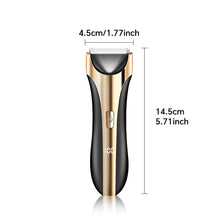 Load image into Gallery viewer, High-quality Private Clipper Designed for Men Electric Hair Clipper Men's Body Beard Hair trimmer Epilator USB Charging Razor Shaver
