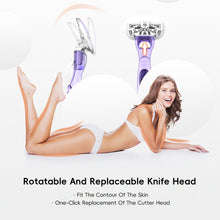Load image into Gallery viewer, Manual Shaving Knife Women's Private Razor Armpit Bikini Body Hair Five-layer Hair Remover Shaving Knife Epilator Newbie Friendly
