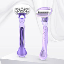 Load image into Gallery viewer, Manual Shaving Knife Women's Private Razor Armpit Bikini Body Hair Five-layer Hair Remover Shaving Knife Epilator Newbie Friendly
