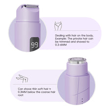 Load image into Gallery viewer, Multifunction New Waterproof Digital Display Electric Epilator Razors For Sensitive Skin Bikini Trimmer Face Shavers Hair Removal Waterproof For Lady
