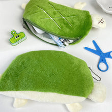 Load image into Gallery viewer, Cute Tortoise Plush Pencil Case Earphone Pouch Cartoon Animal Storage Organizer for Kids School/Office Supplies Multi-Purpose Stationery Bag
