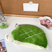 Load image into Gallery viewer, Cute Tortoise Plush Pencil Case Earphone Pouch Cartoon Animal Storage Organizer for Kids School/Office Supplies Multi-Purpose Stationery Bag
