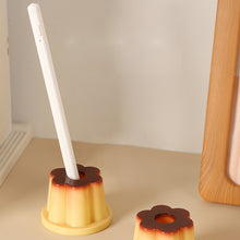 Load image into Gallery viewer, Creative Pudding Pen Holder Cute Desktop for Girls Caramel Pudding Jelly Small Ornament Birsday Gift for Student Kids
