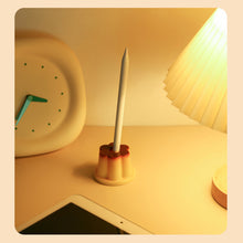 Load image into Gallery viewer, Creative Pudding Pen Holder Cute Desktop for Girls Caramel Pudding Jelly Small Ornament Birsday Gift for Student Kids
