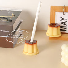 Load image into Gallery viewer, Creative Pudding Pen Holder Cute Desktop for Girls Caramel Pudding Jelly Small Ornament Birsday Gift for Student Kids
