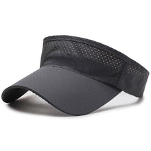 Load image into Gallery viewer, Breathable Mesh Summer Sun Hat for Men Women Adjustable Baseball Cap with Open Top Quick-Dry for Running Tennis Hiking Outdoor
