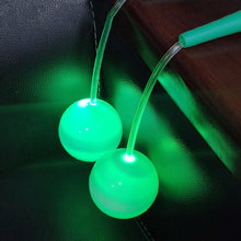 Load image into Gallery viewer, LED Glowing Cordless Jump Rope Luminous Ball Jump Rope Adjustable Length Portable Fitness Equipment For Fat Burning And Body Shaping
